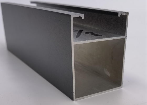 T6 Temper Aluminum Sliding Door Profile Strong Corrosion Resistance